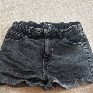 Art Class Black Denim Kids Shorts